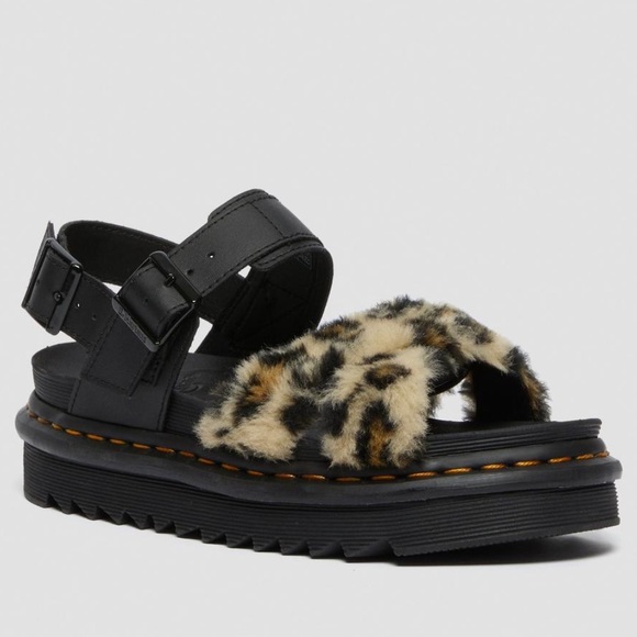 Dr Martens Voss Ii Fluffy Faux Fur 